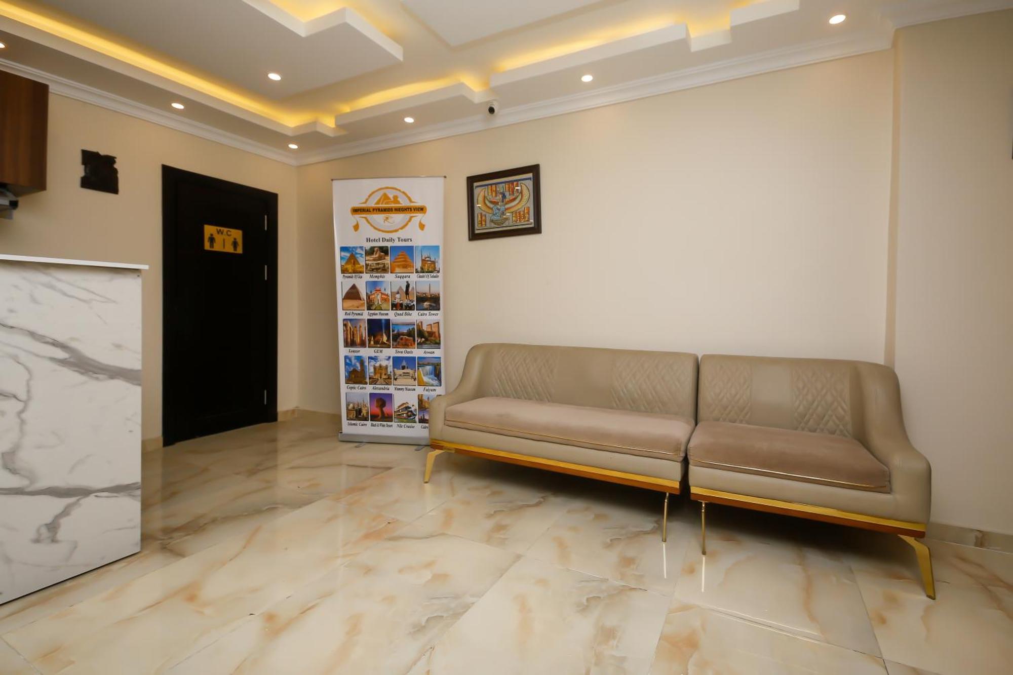 Bed and Breakfast Imperial Pyramids Heights View Nazlet el-Sîsi Exterior foto