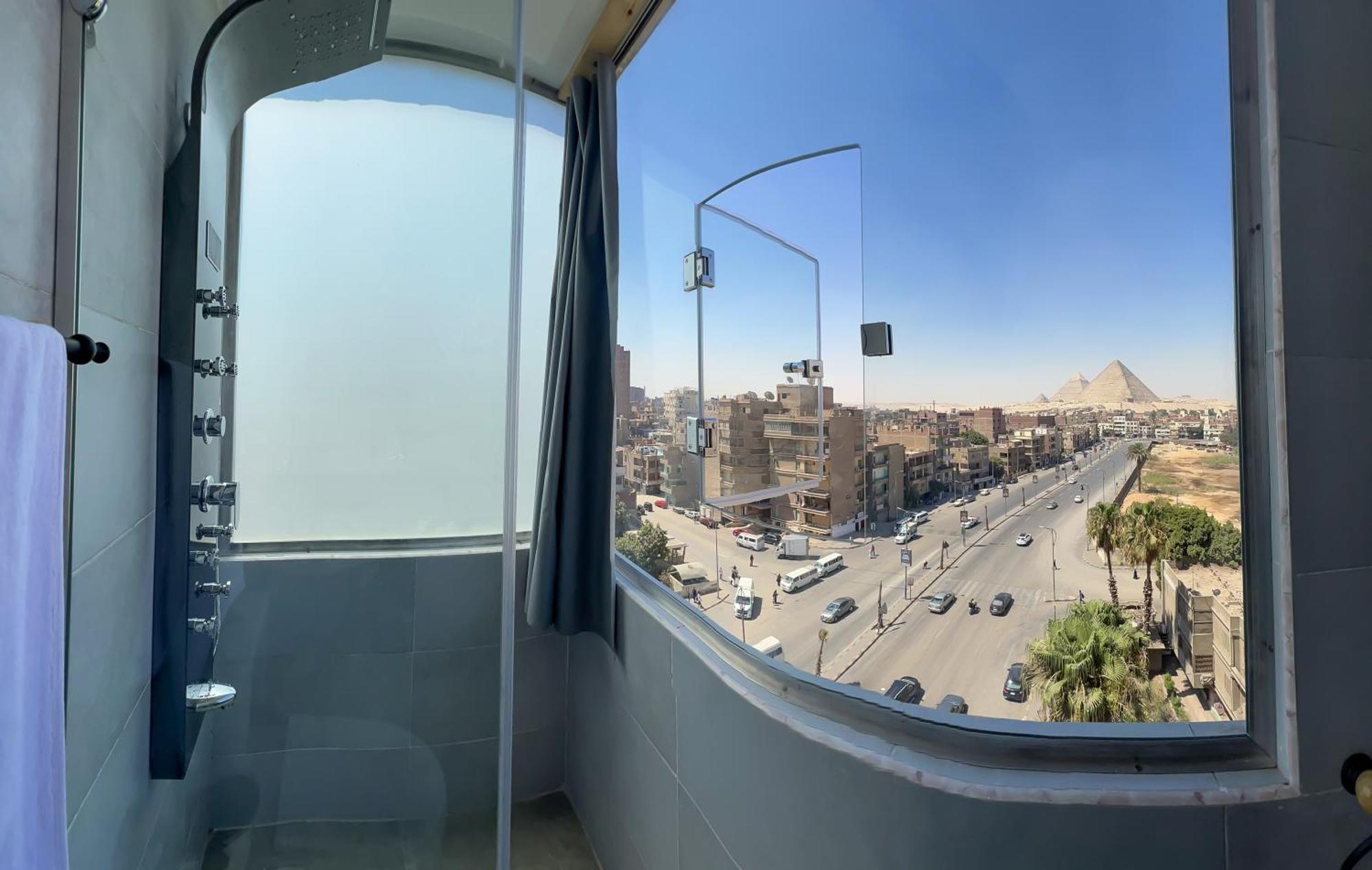 Bed and Breakfast Imperial Pyramids Heights View Nazlet el-Sîsi Exterior foto