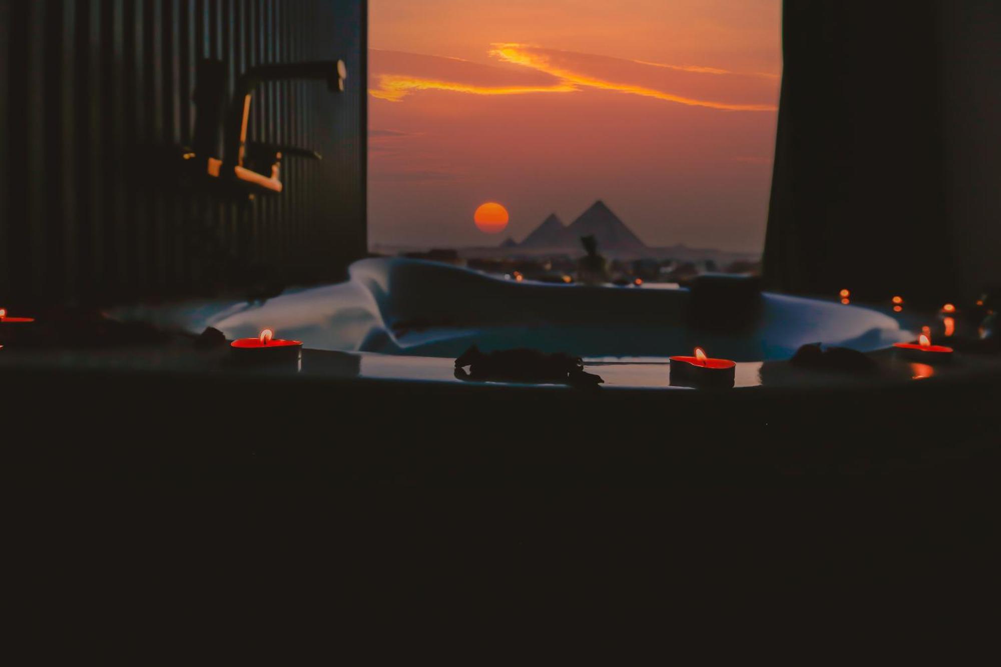 Bed and Breakfast Imperial Pyramids Heights View Nazlet el-Sîsi Exterior foto
