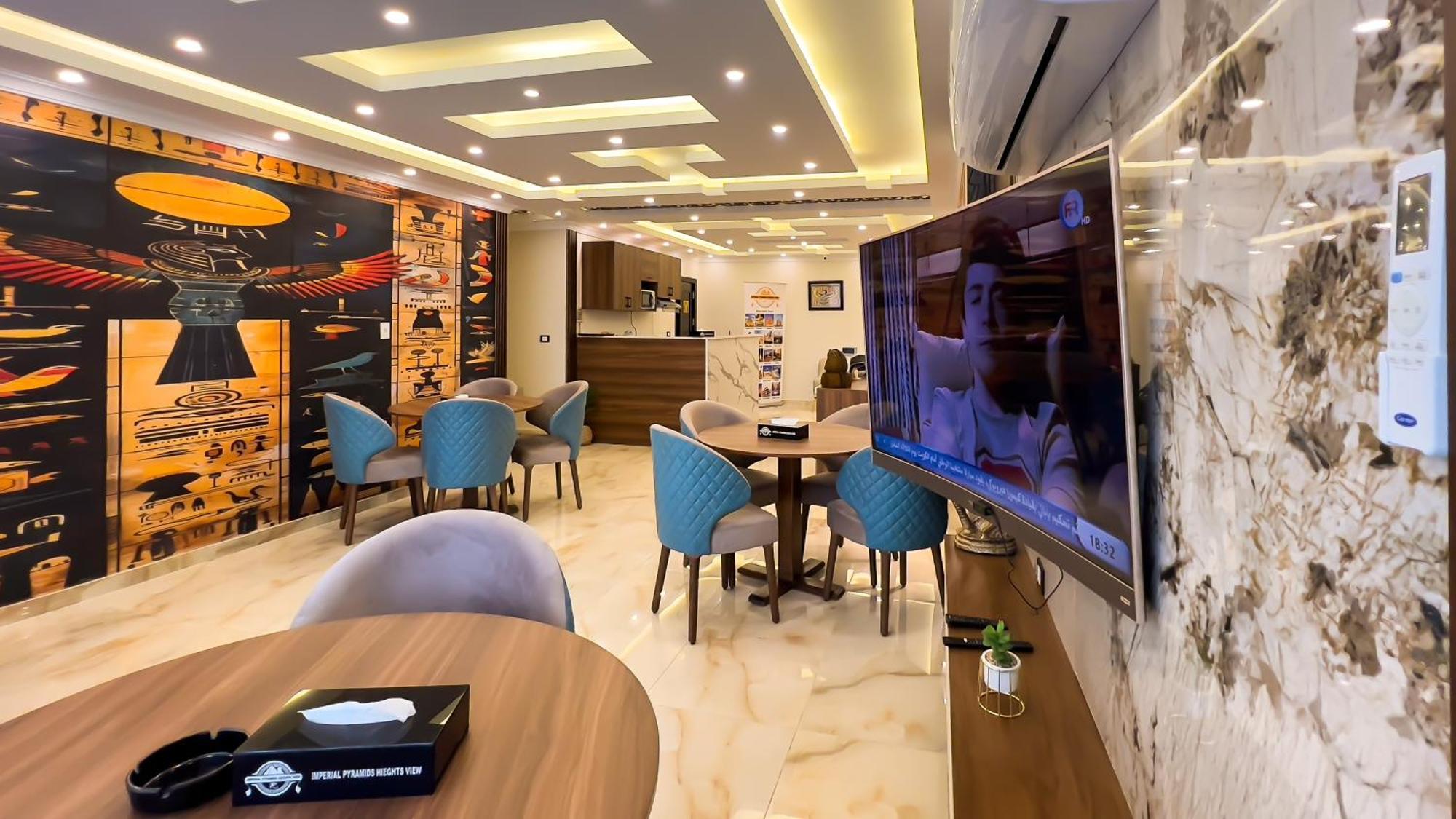 Bed and Breakfast Imperial Pyramids Heights View Nazlet el-Sîsi Exterior foto