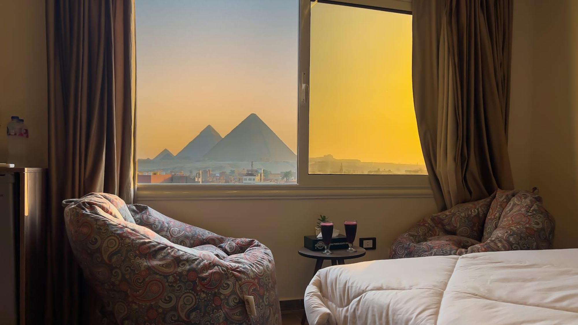 Bed and Breakfast Imperial Pyramids Heights View Nazlet el-Sîsi Exterior foto
