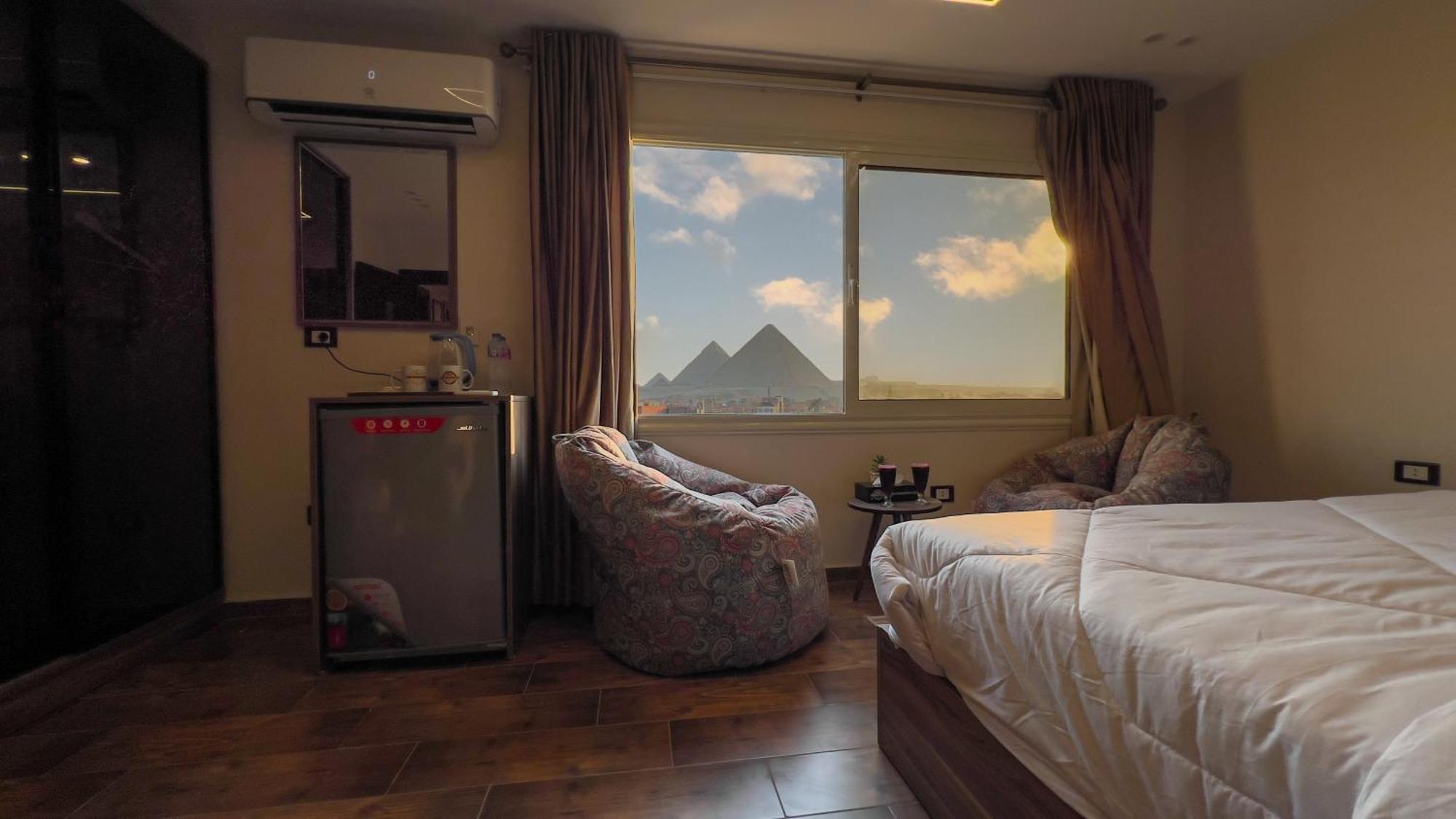 Bed and Breakfast Imperial Pyramids Heights View Nazlet el-Sîsi Exterior foto